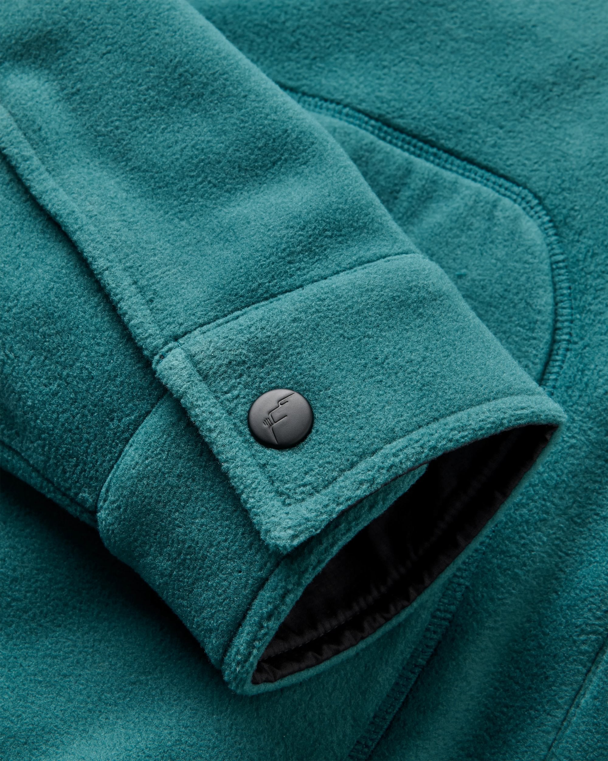 Adapt Polartec® Overshirt - Mediterranean - Flatlay