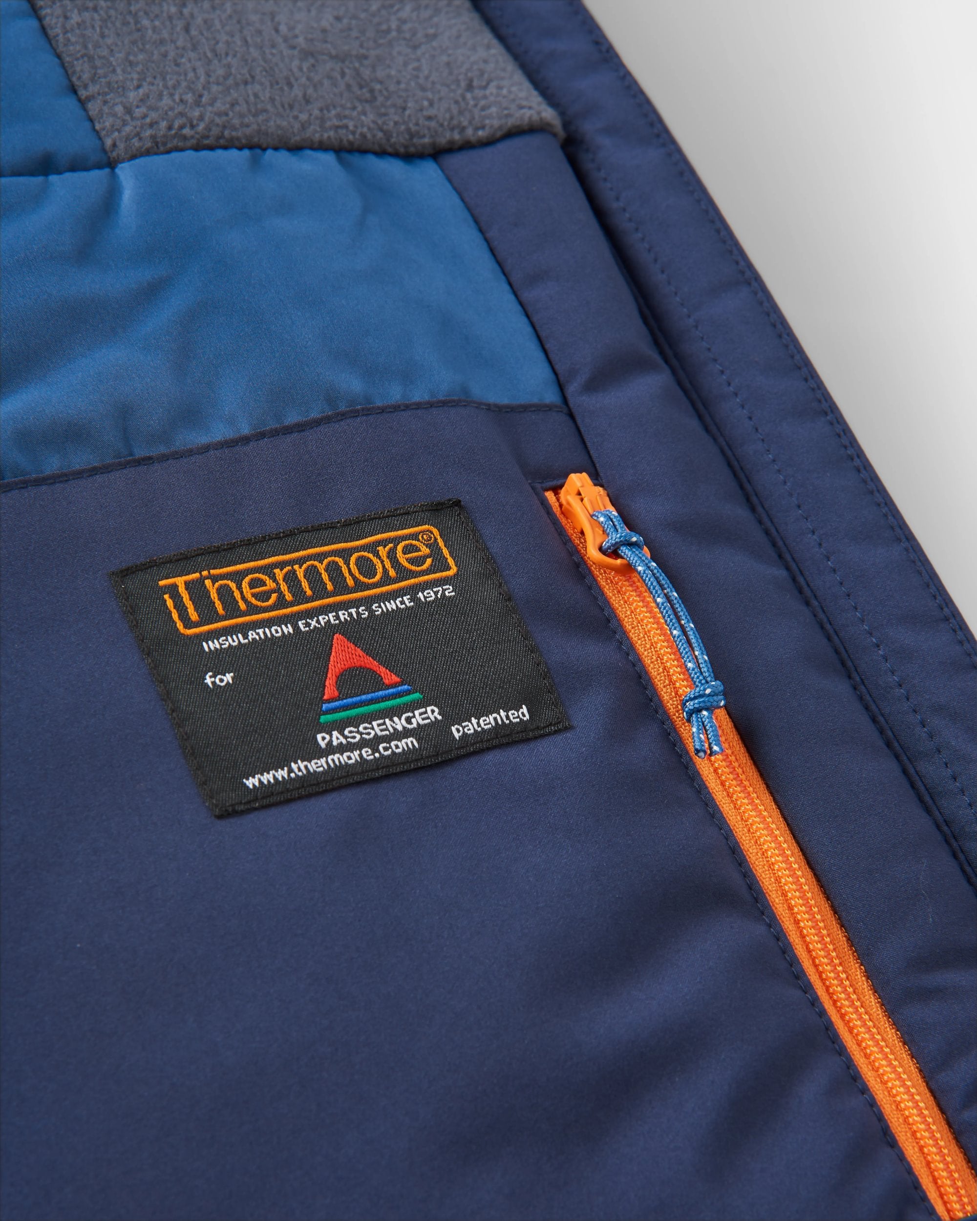 Elevate Insulated Waterproof Jacket - Rich Navy - Flatlay