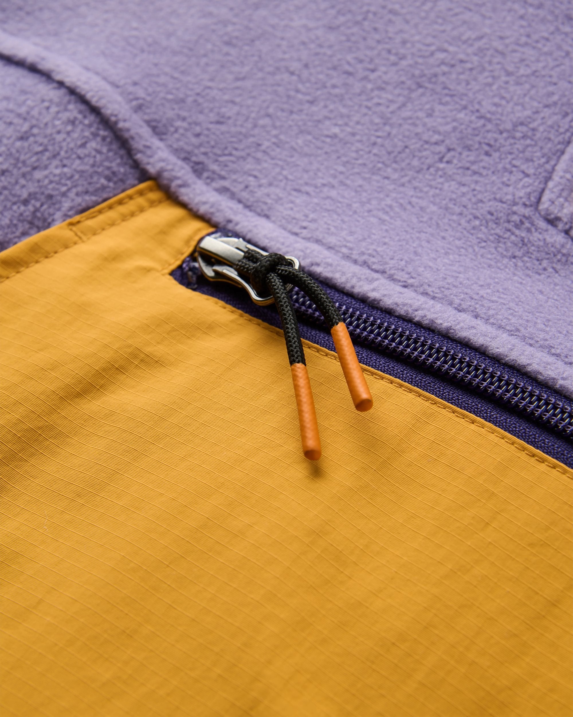 Alexander Hooded Polartec® Fleece - Purple Haze - Flatlay