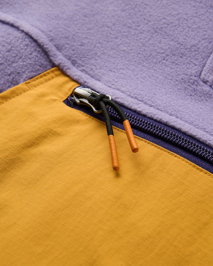 Alexander Hooded Polartec® Fleece - Purple Haze - Flatlay