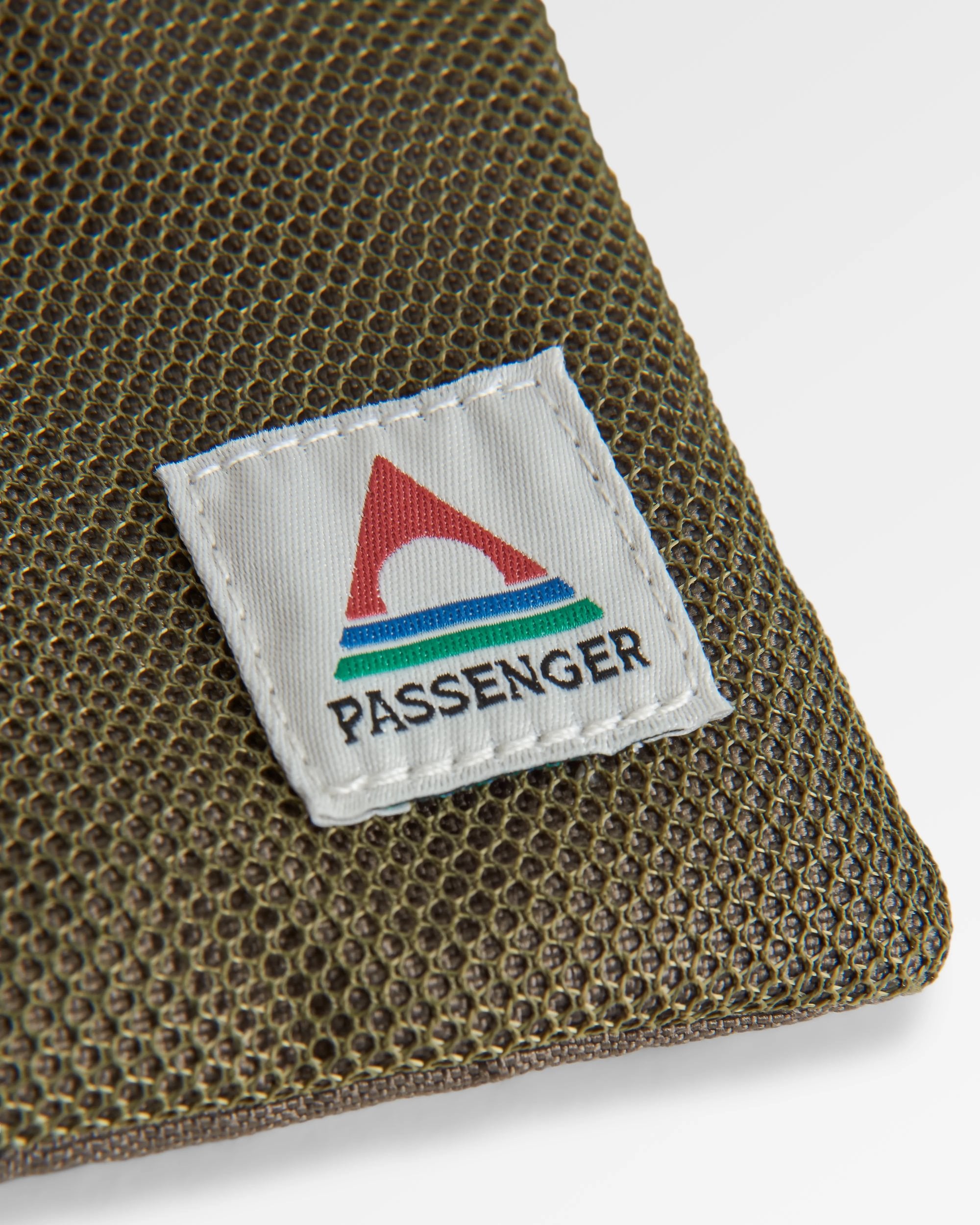 Waypoint Cross Body Bag - True Black/ Khaki - Flatlay