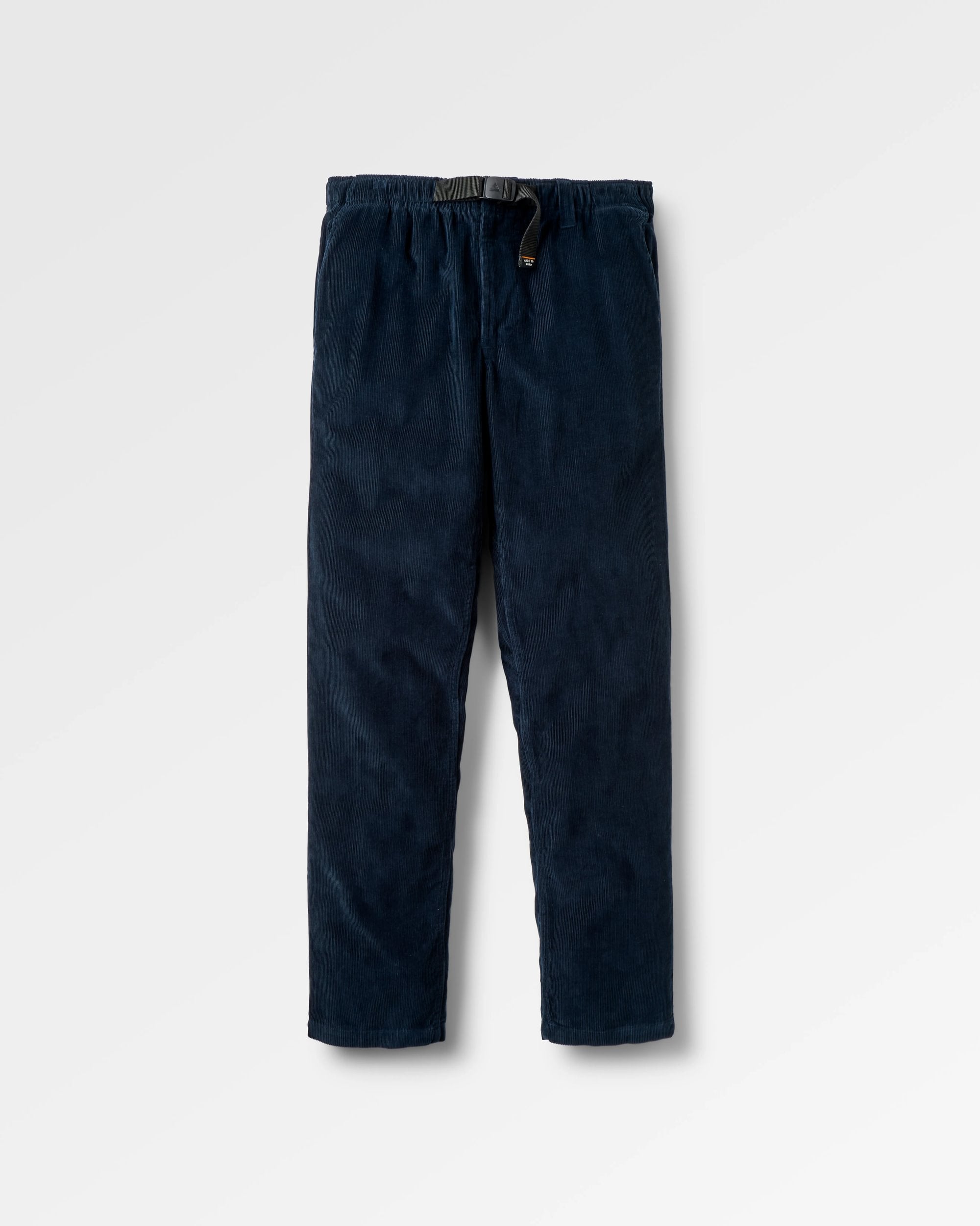 Adventurer Cord Trouser - Deep Navy - Flatlay