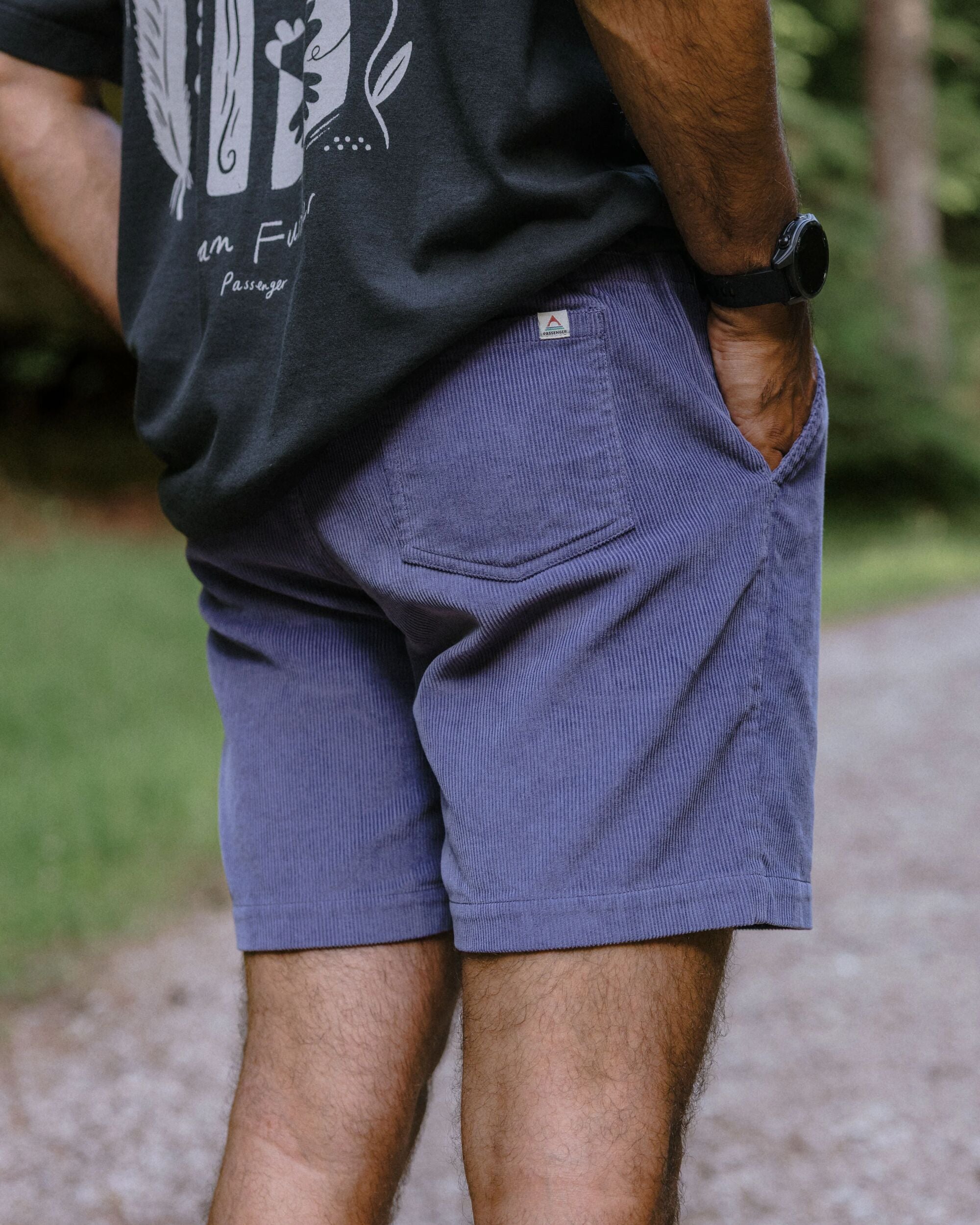 Drifter Cord Short - Heather - Lifestyle