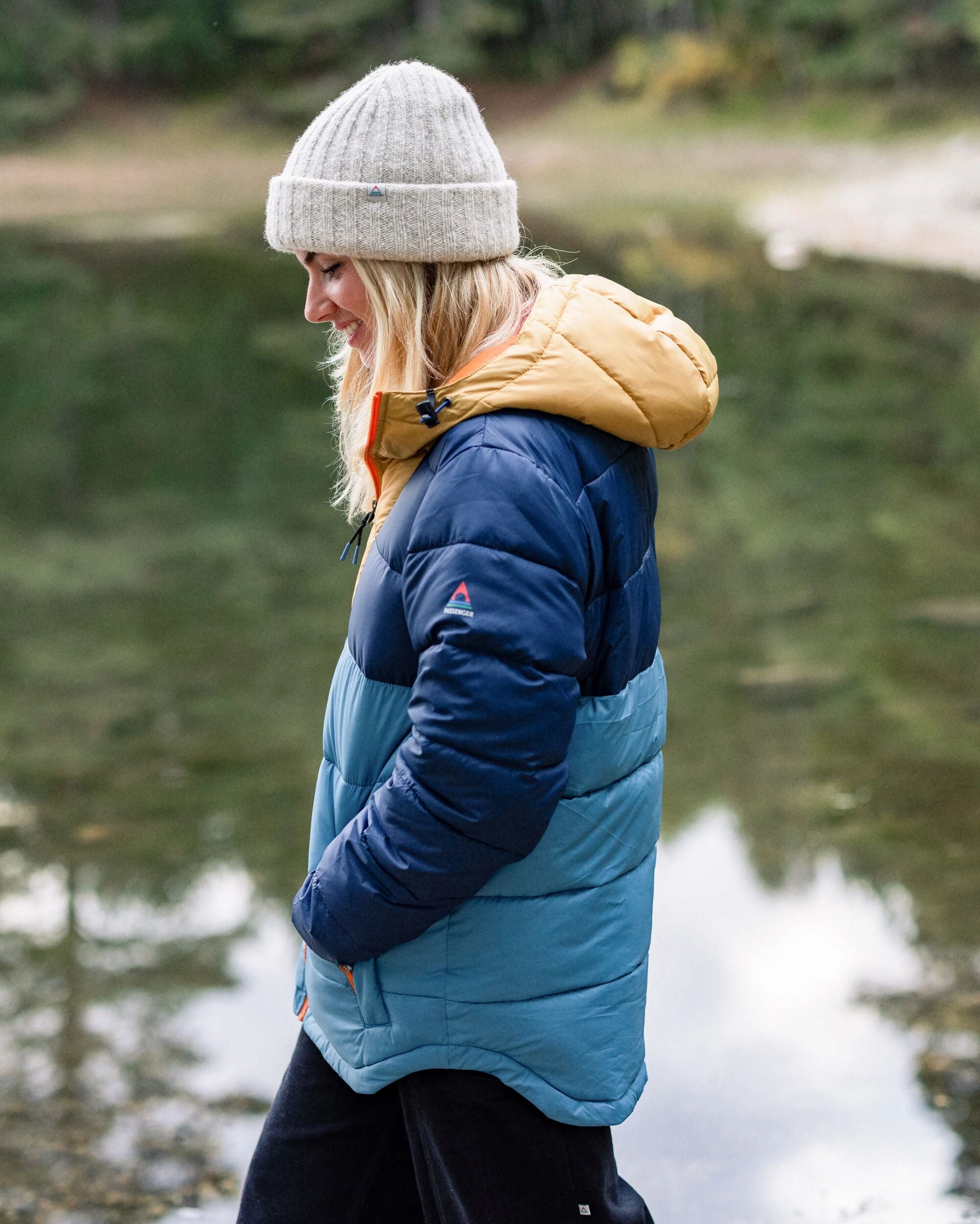 Kai Recycled Insulated Jacket - Rich Navy - Lifestyle