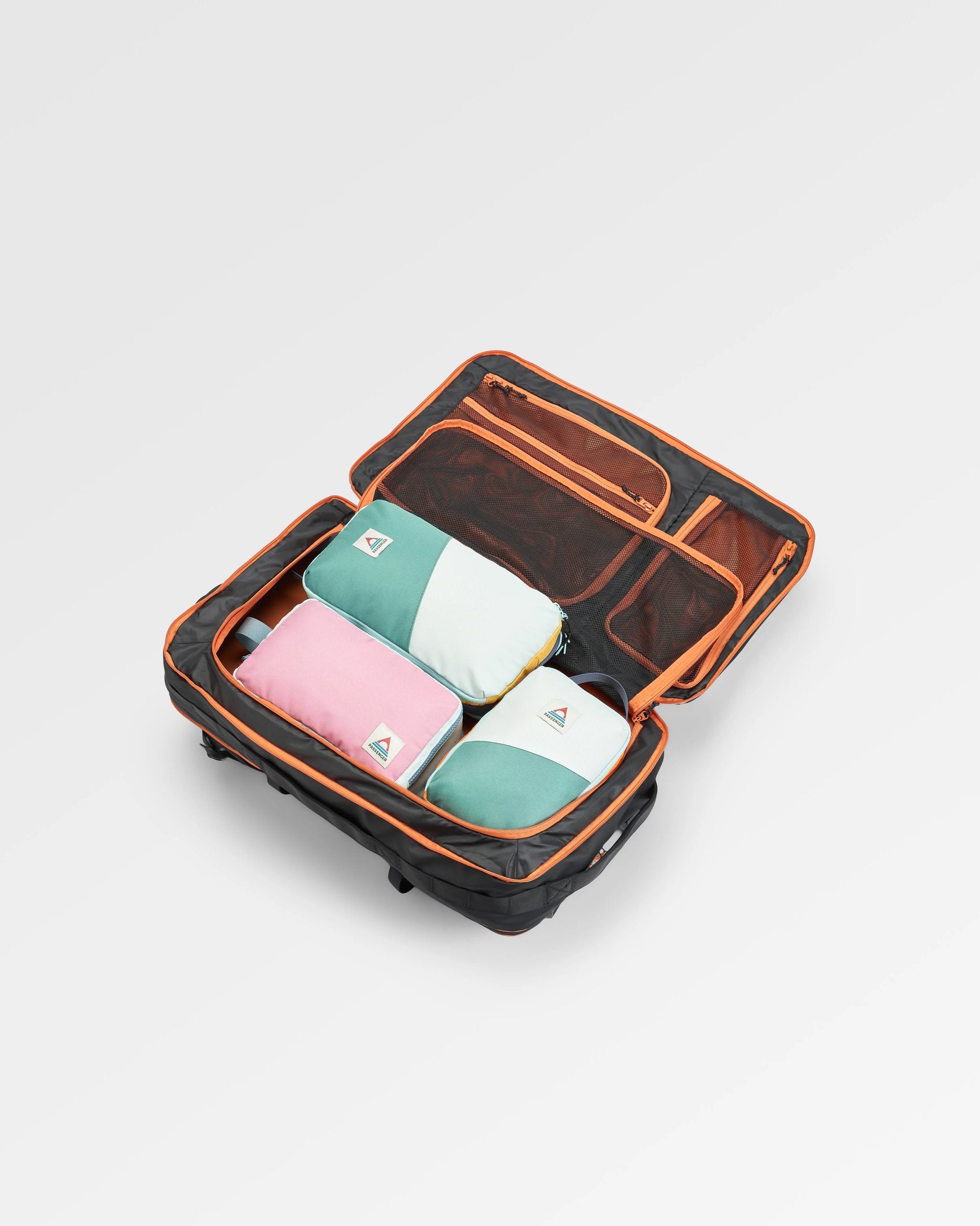 Packing Cube 9L - Spearmint/Deep Ocean - Flatlay