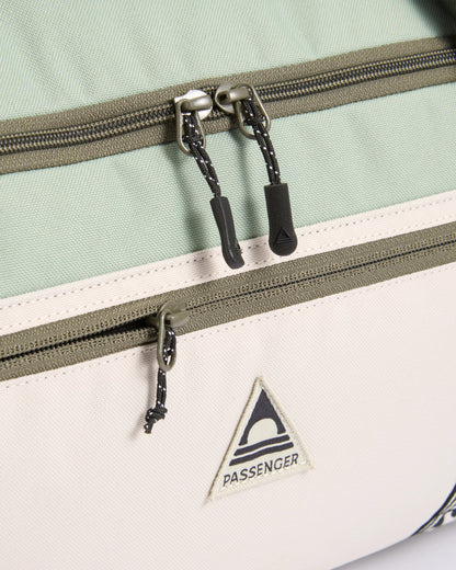 Boondocker 30L Duffel - Pistachio/Misty Grey - Flatlay