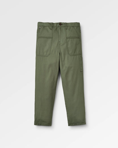 Talis Light Casual Trouser - Wild Green - Flatlay