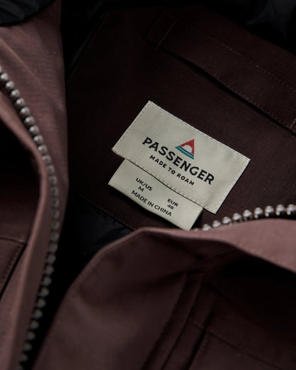 Explorer Recycled Waterproof Down Parka - Espresso - Flatlay