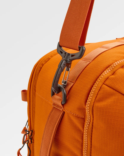 Atlas Recycled Backpack Duffel - Sunrise Orange - Flatlay