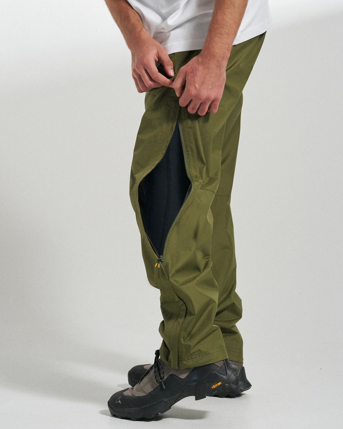 Trailscape Men's Waterproof Trousers - Khaki - Studio Model