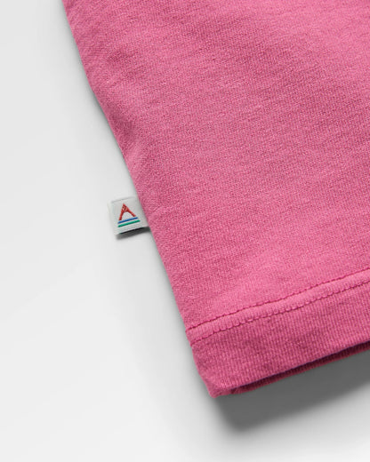 Outlook Recycled Cotton Oversized T-Shirt - Mauve Haze