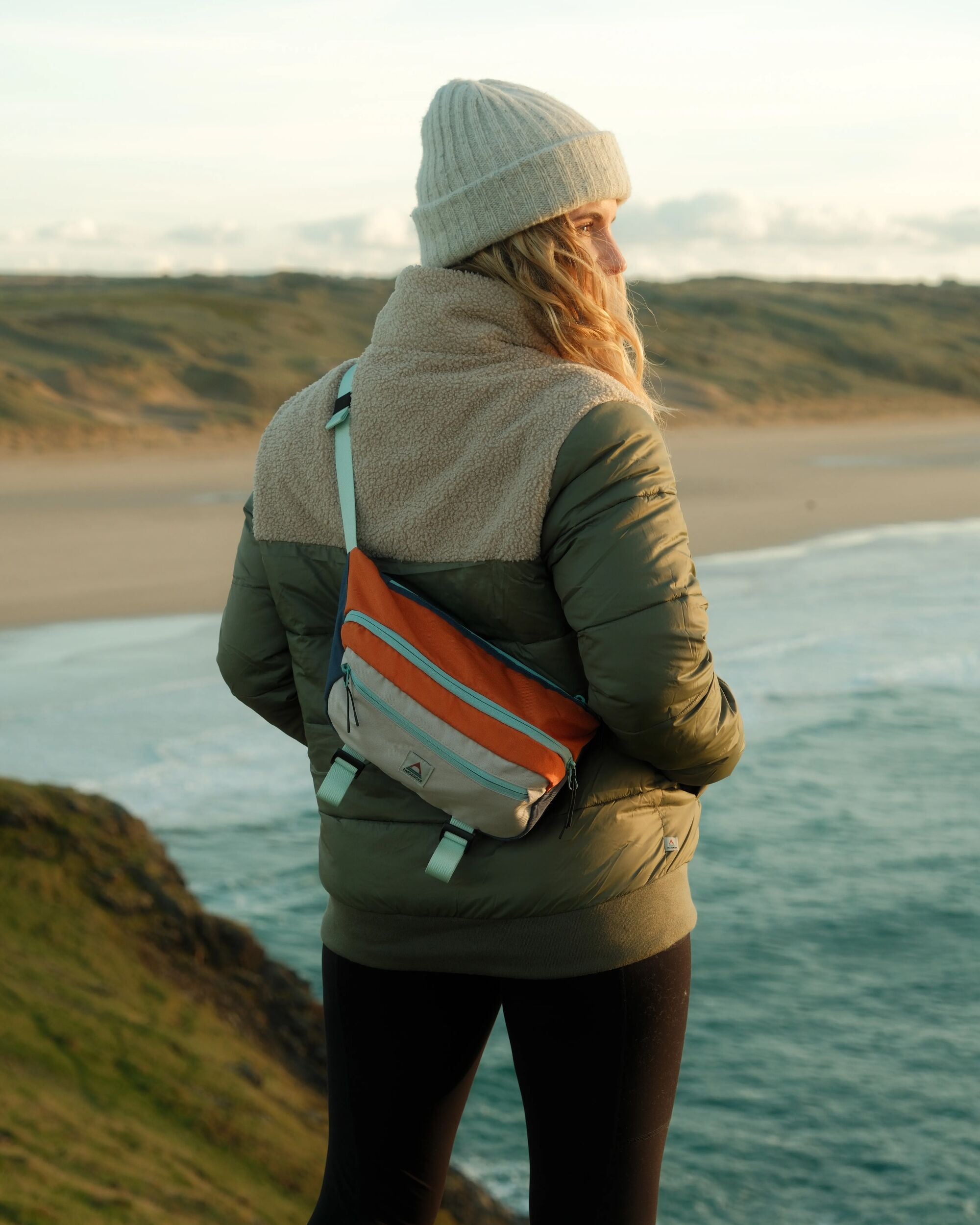 Inspire Recycled Insulated Jacket - Dusty Olive - Lifestyle