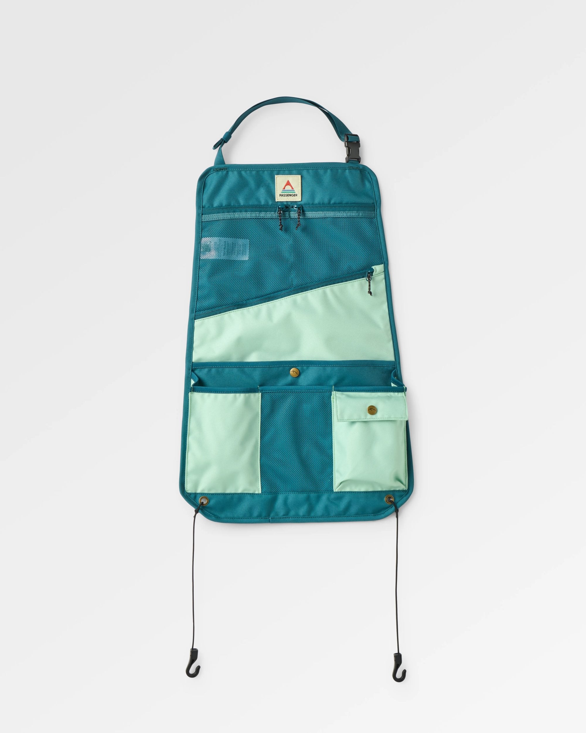 Vandit Seat Organiser - Mediterranean/Seafoam - Flatlay