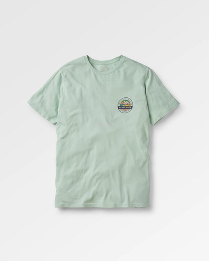 Odyssey Recycled Cotton T-Shirt - Surf Spray - Flatlay