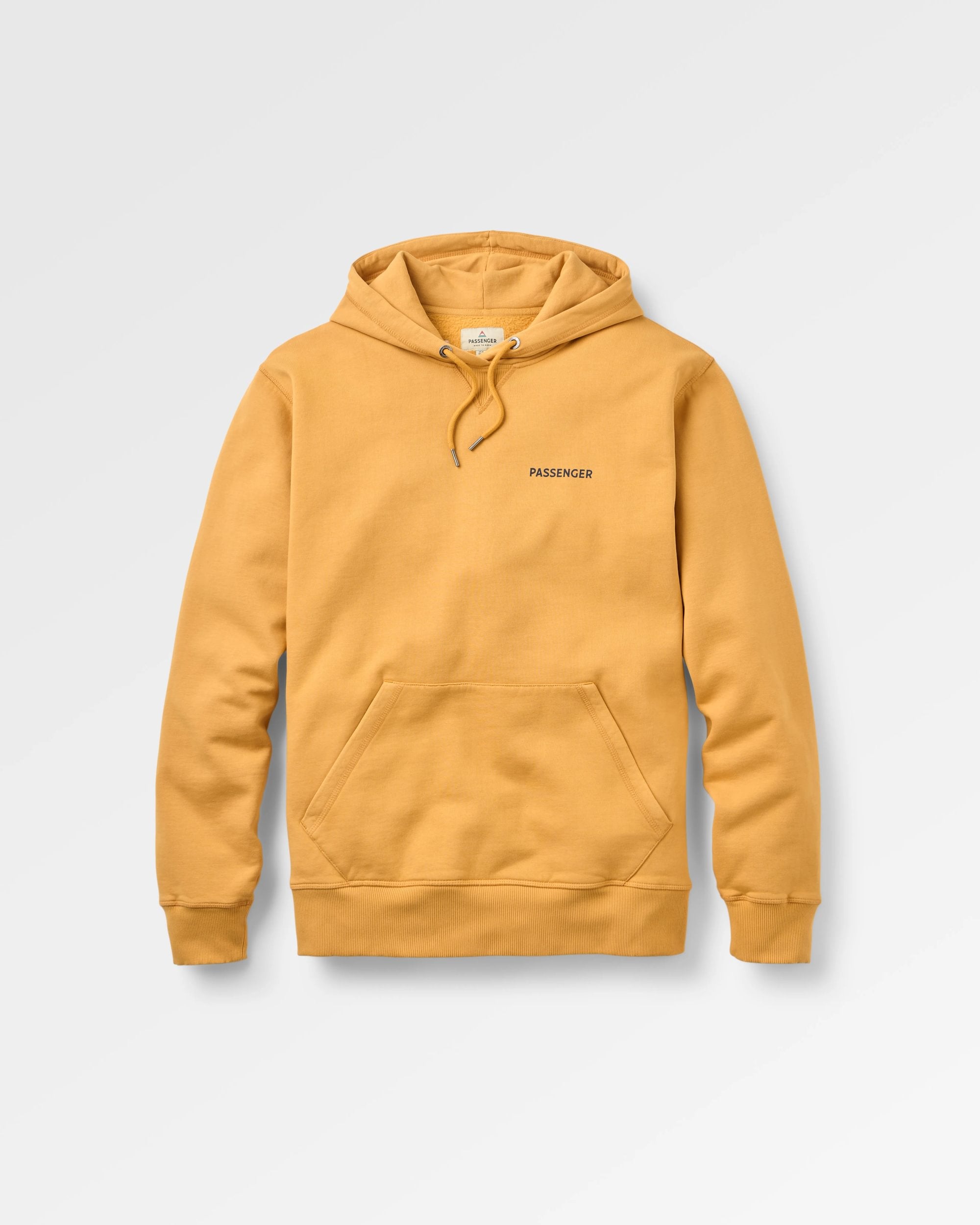Roamer Hoodie - Spruce Yellow - Flatlay