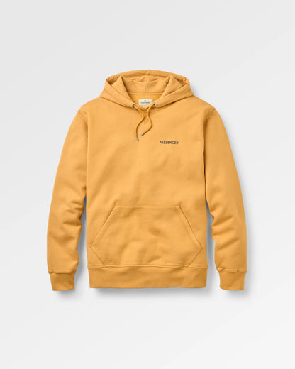 Roamer Hoodie - Spruce Yellow - Flatlay