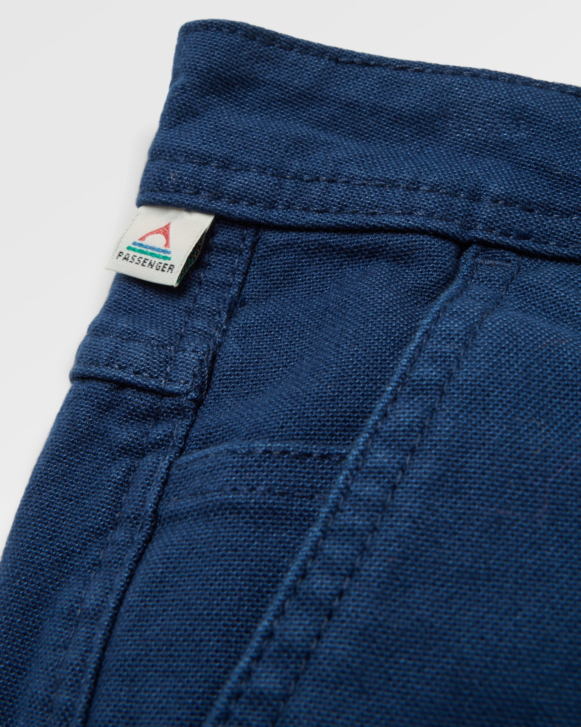 Vantage 2.0 Organic Cotton Trouser - Rich Navy - Flatlay