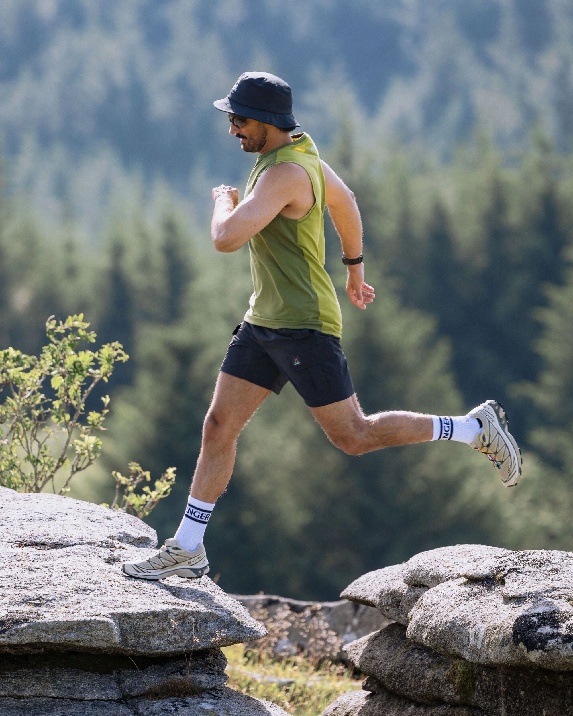 Solstice Drirelease® Active Vest - Clover/Tea Green - Lifestyle