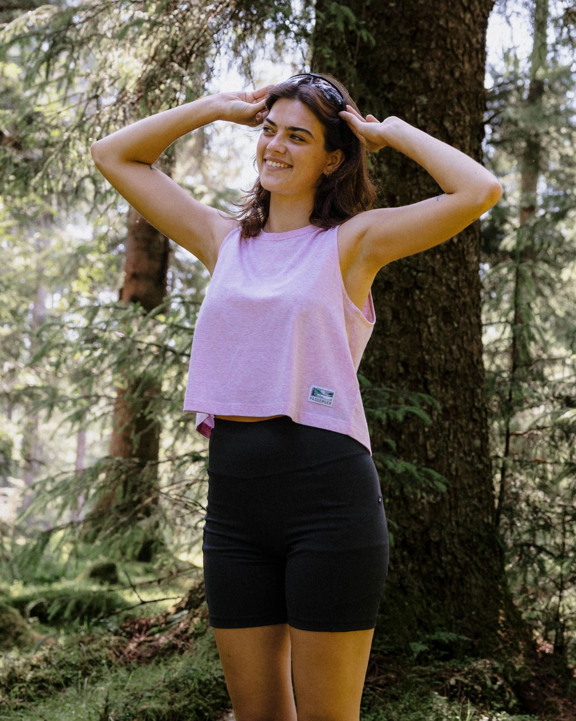 Legacy Vest - Pink Haze Marl - Lifestyle