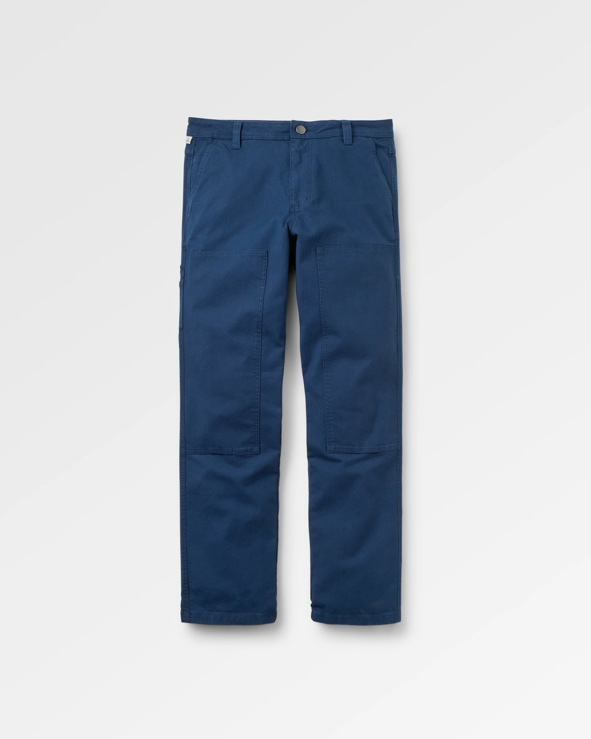 Vantage 2.0 Organic Cotton Trouser - Rich Navy - Flatlay
