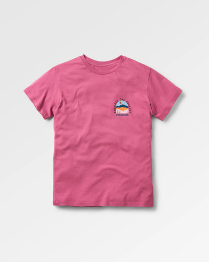 Outlook Recycled Cotton Oversized T-Shirt - Mauve Haze