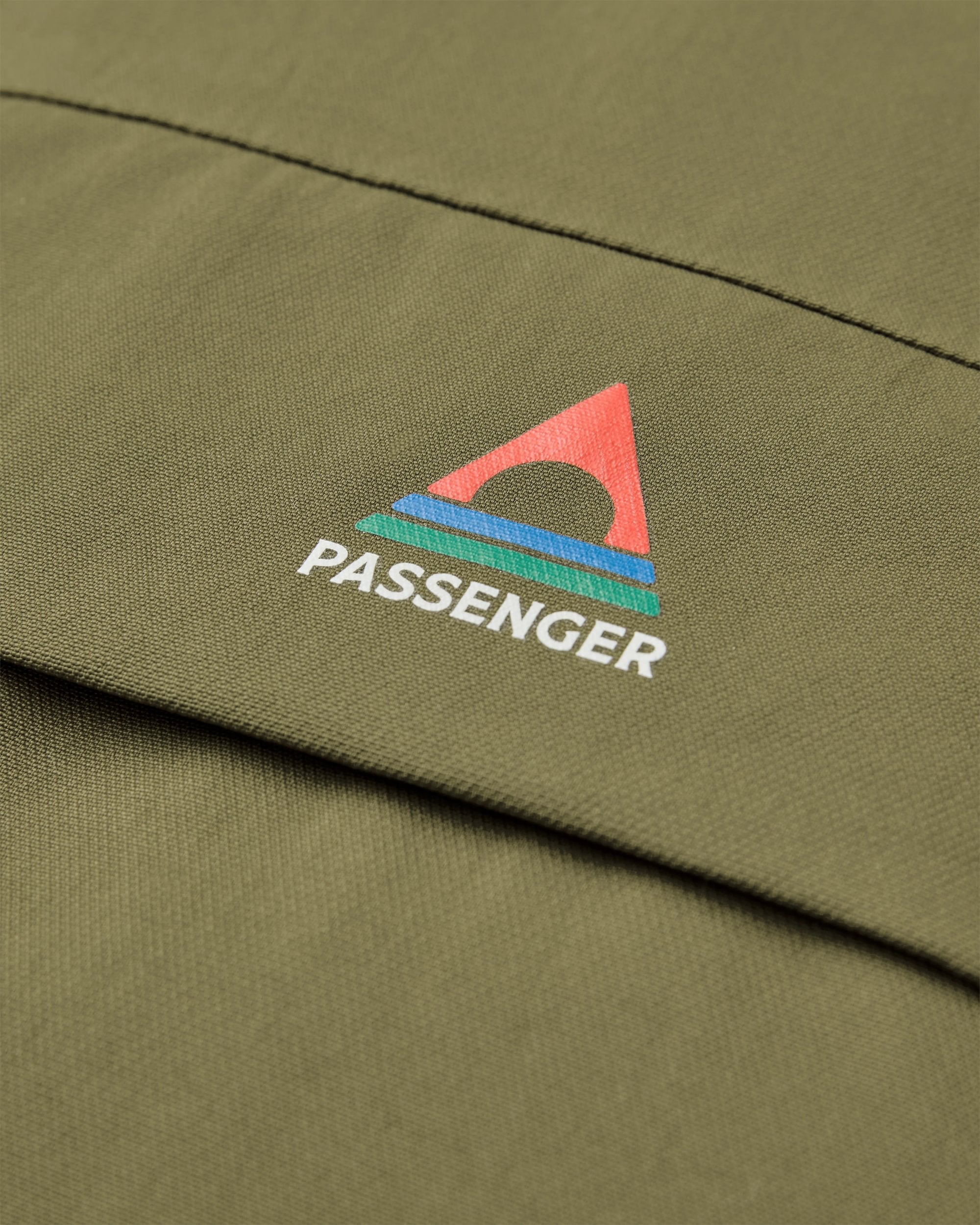 Overland Waterproof Jacket - Dark Olive - Flatlay