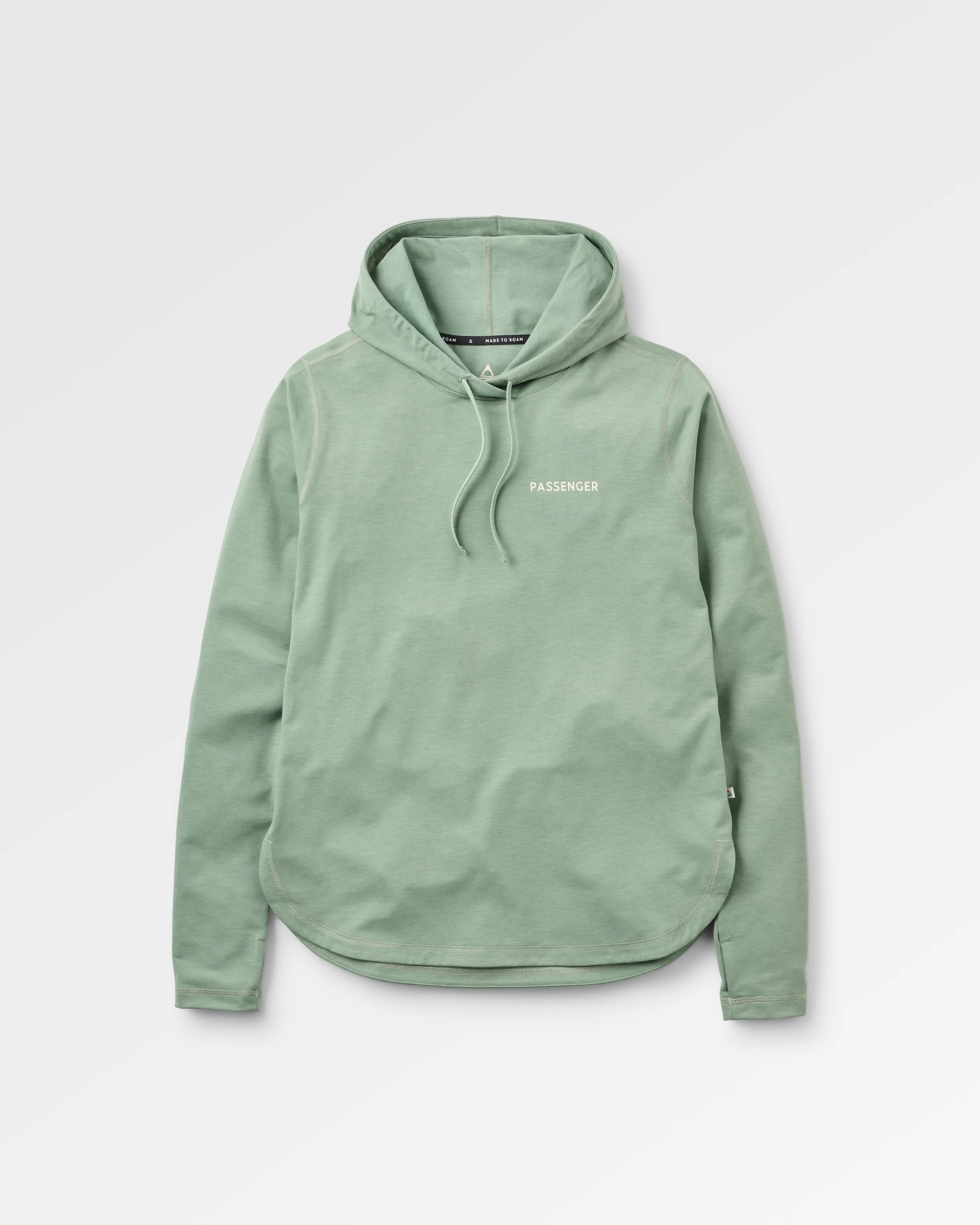 Roamscreen UPF50 Drirelease® Women's Hoodie - Pistachio - Flatlay