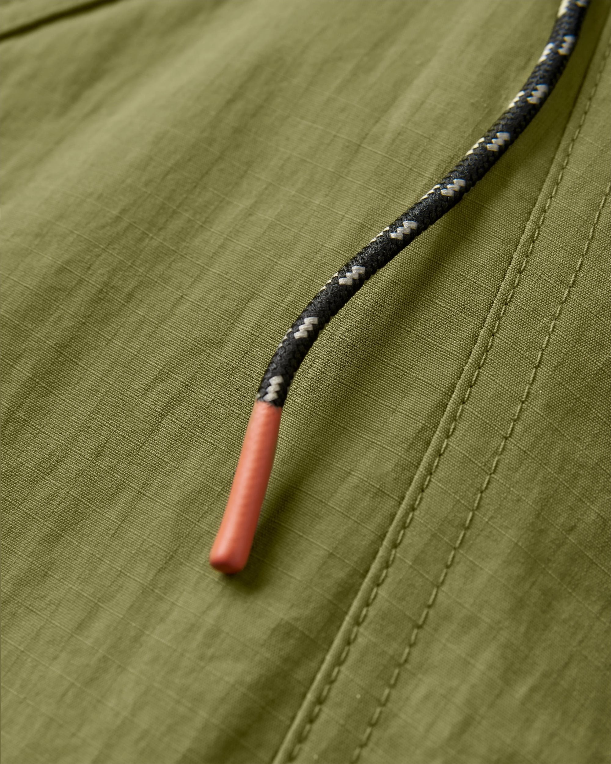 Seek Out Water Resistant Jacket - Khaki - Flatlay