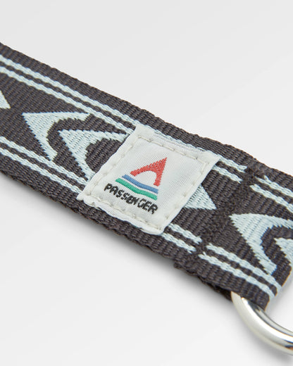 Travel Key Ring - Stepping Stone - Surf Spray/Charcoal - Flatlay