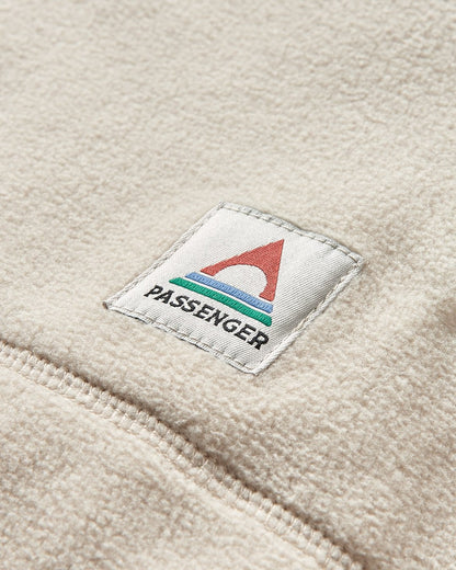Juana Polar Hooded Fleece 2.0 - Oatmeal - Flatlay