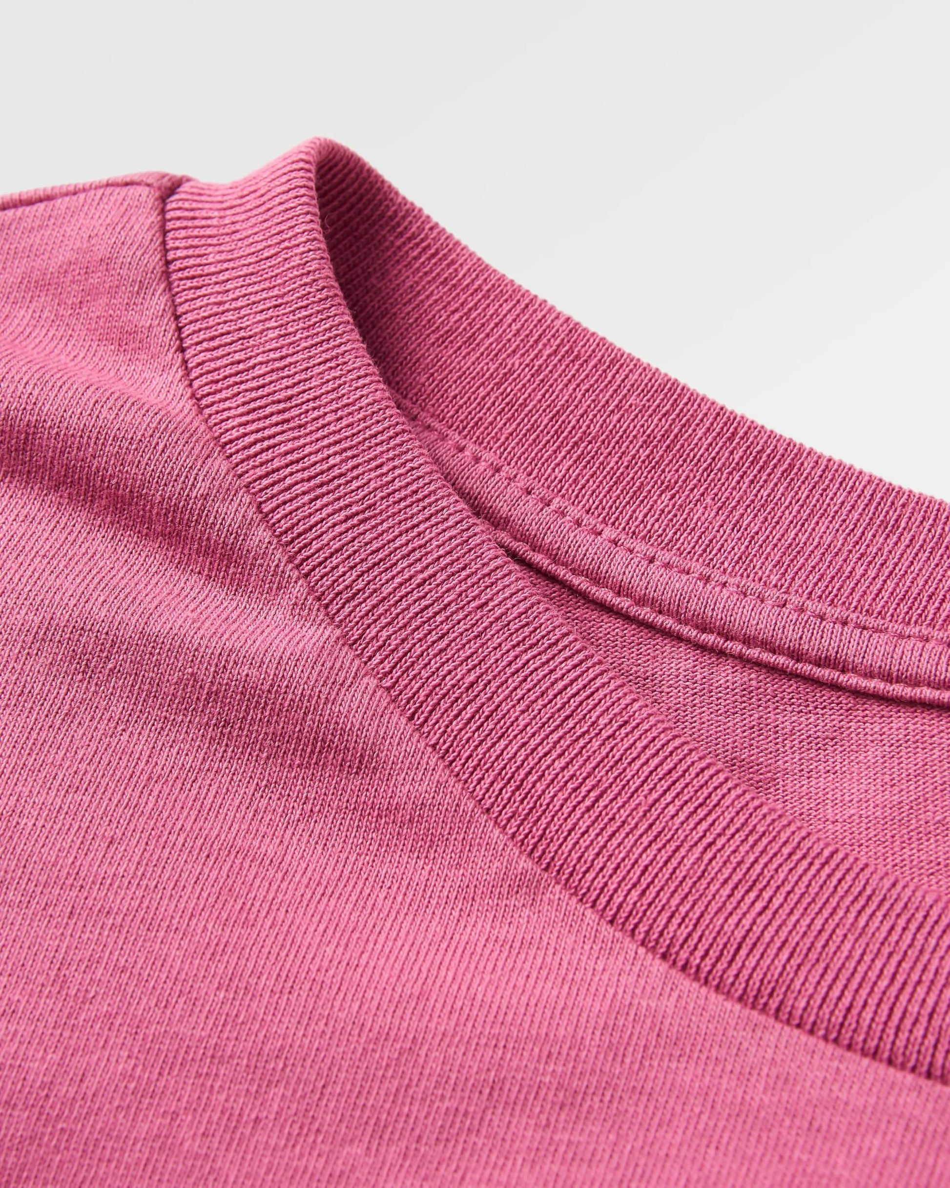Outlook Recycled Cotton Oversized T-Shirt - Mauve Haze