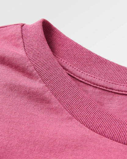 Outlook Recycled Cotton Oversized T-Shirt - Mauve Haze