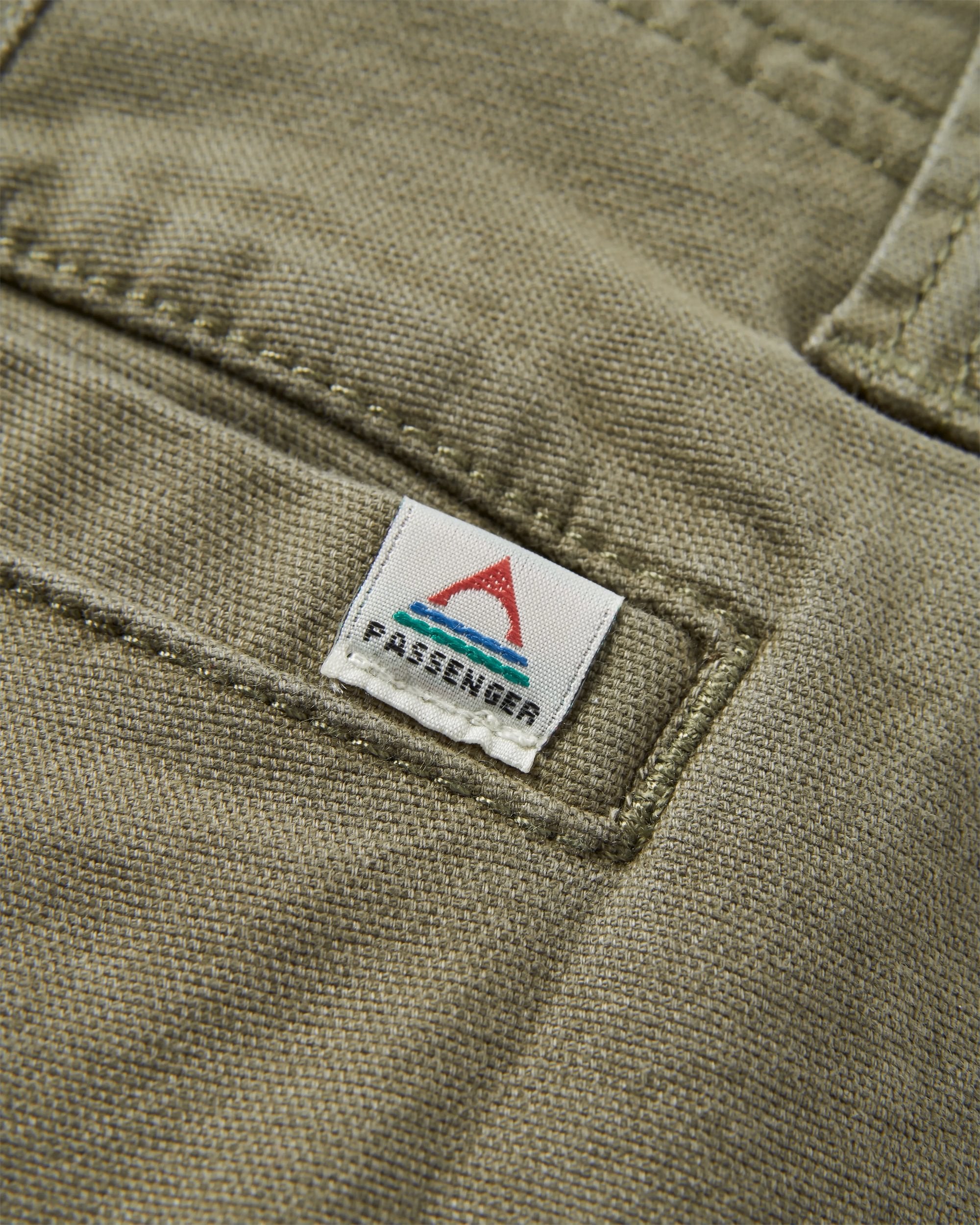Lakeside Cargo Short - Dusty Olive - Flatlay