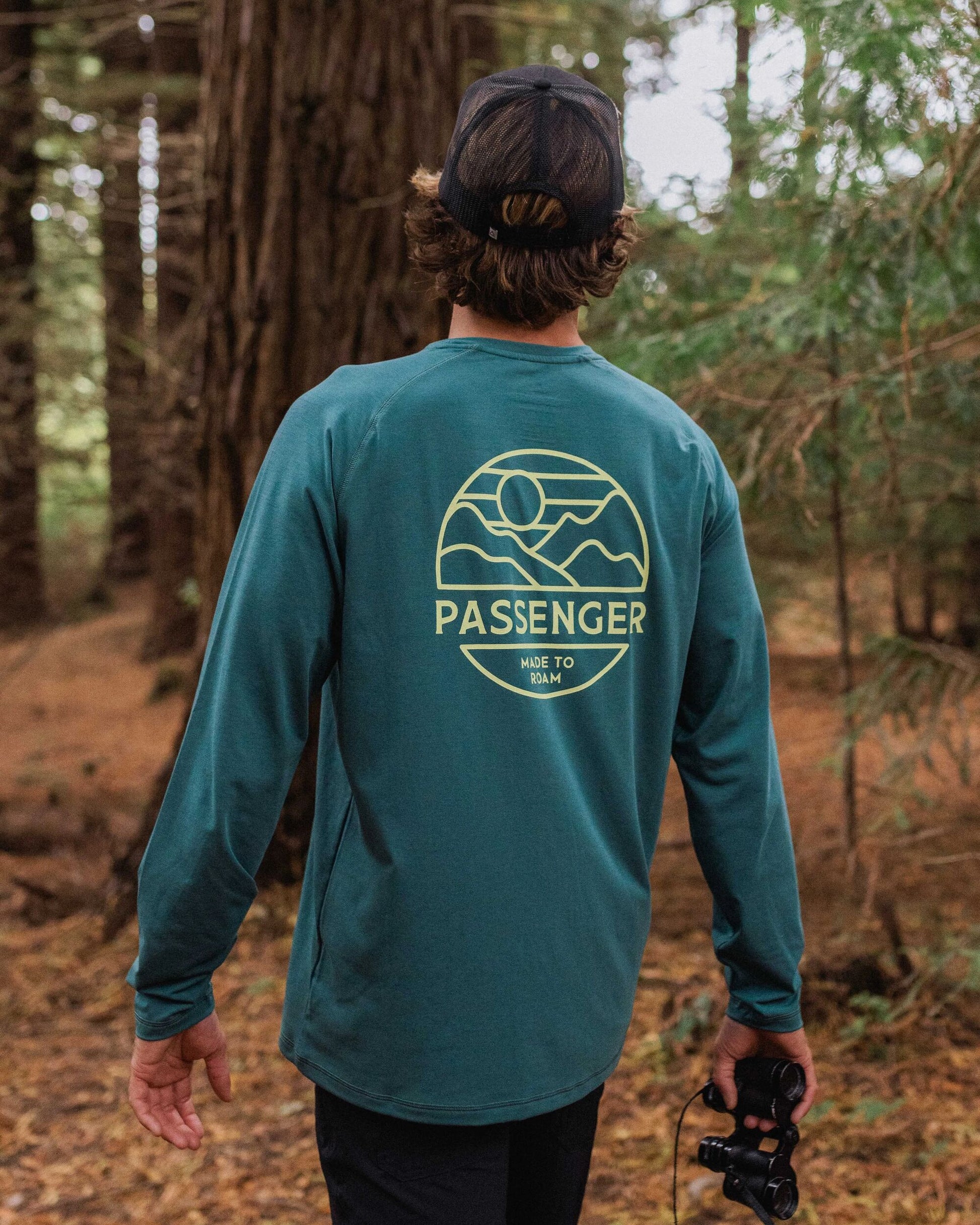 Sedona Drirelease® Recycled Active LS T-Shirt - Deep Ocean - Lifestyle
