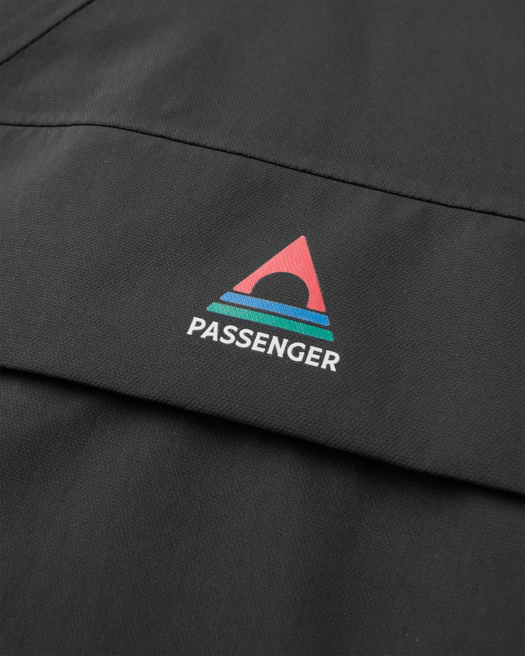 Overland Waterproof Jacket - Black - Flatlay