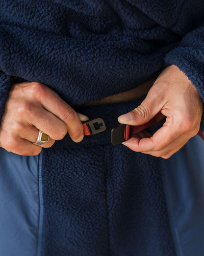 Offgrid Recycled Sherpa Fleece Jogger - Rich Navy - Lifestyle