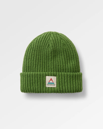 Beechwood Fleece Lined Beanie - Clover - Flatlay