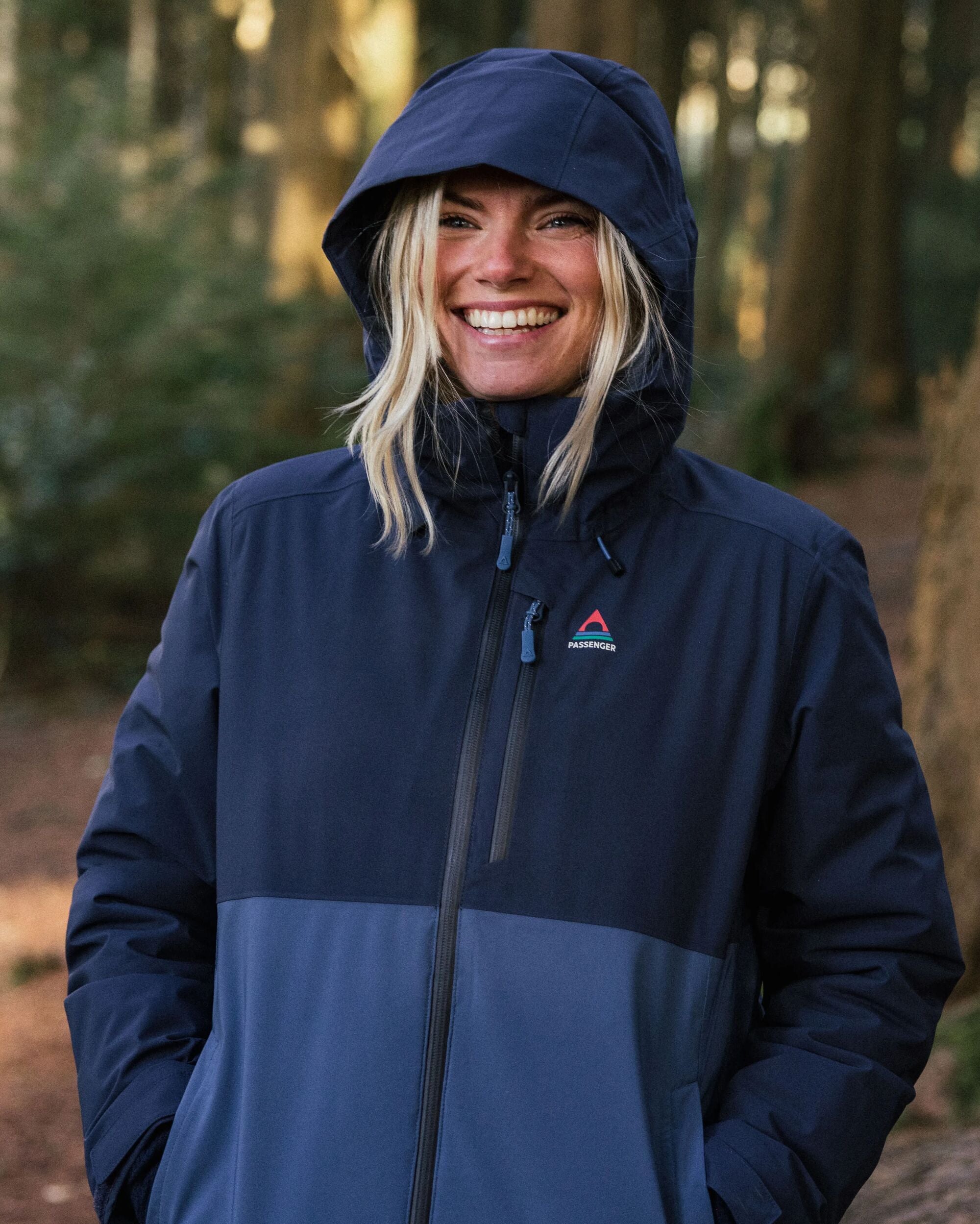Elevate Insulated Waterproof Jacket - Rich Navy - Lifestyle