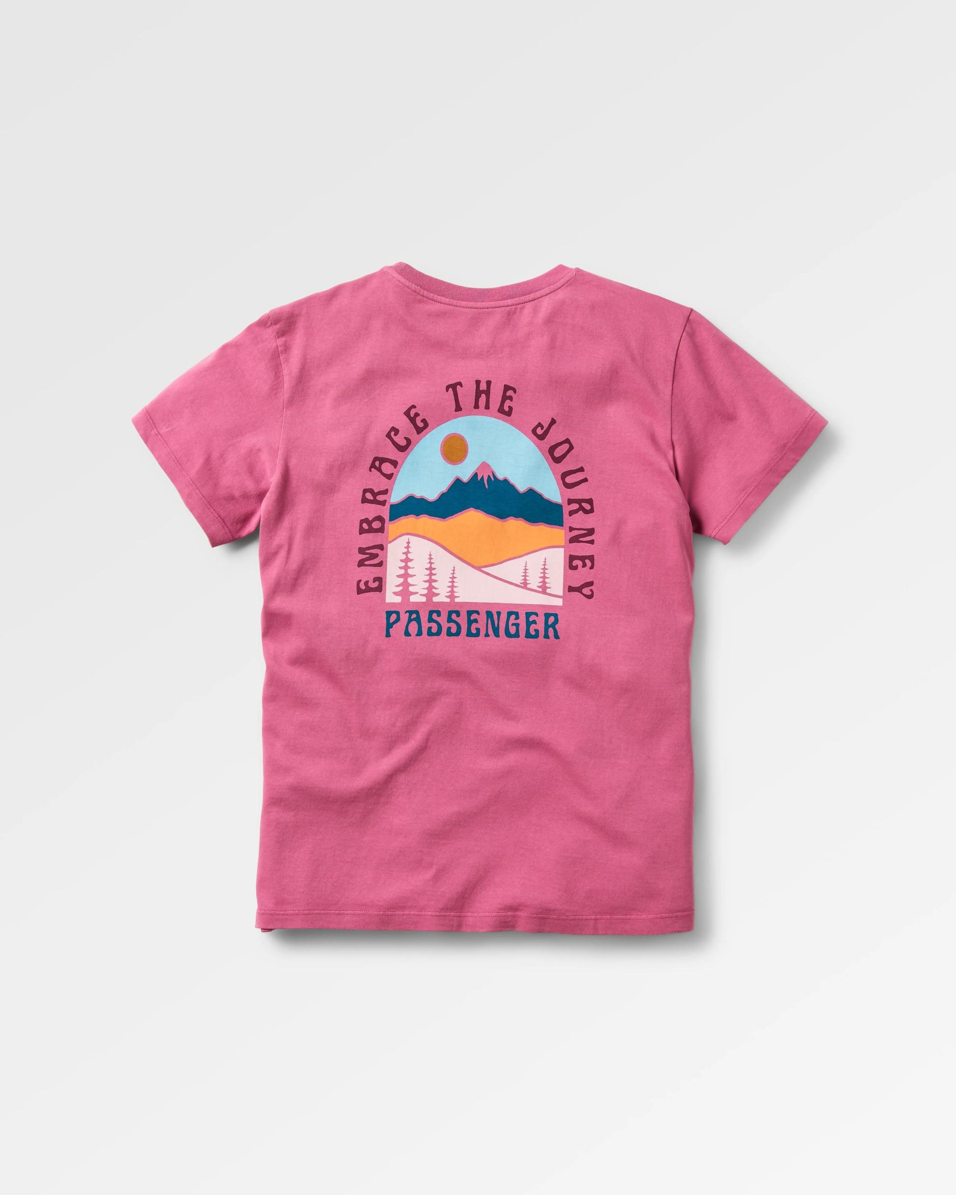 Outlook Recycled Cotton Oversized T-Shirt - Mauve Haze