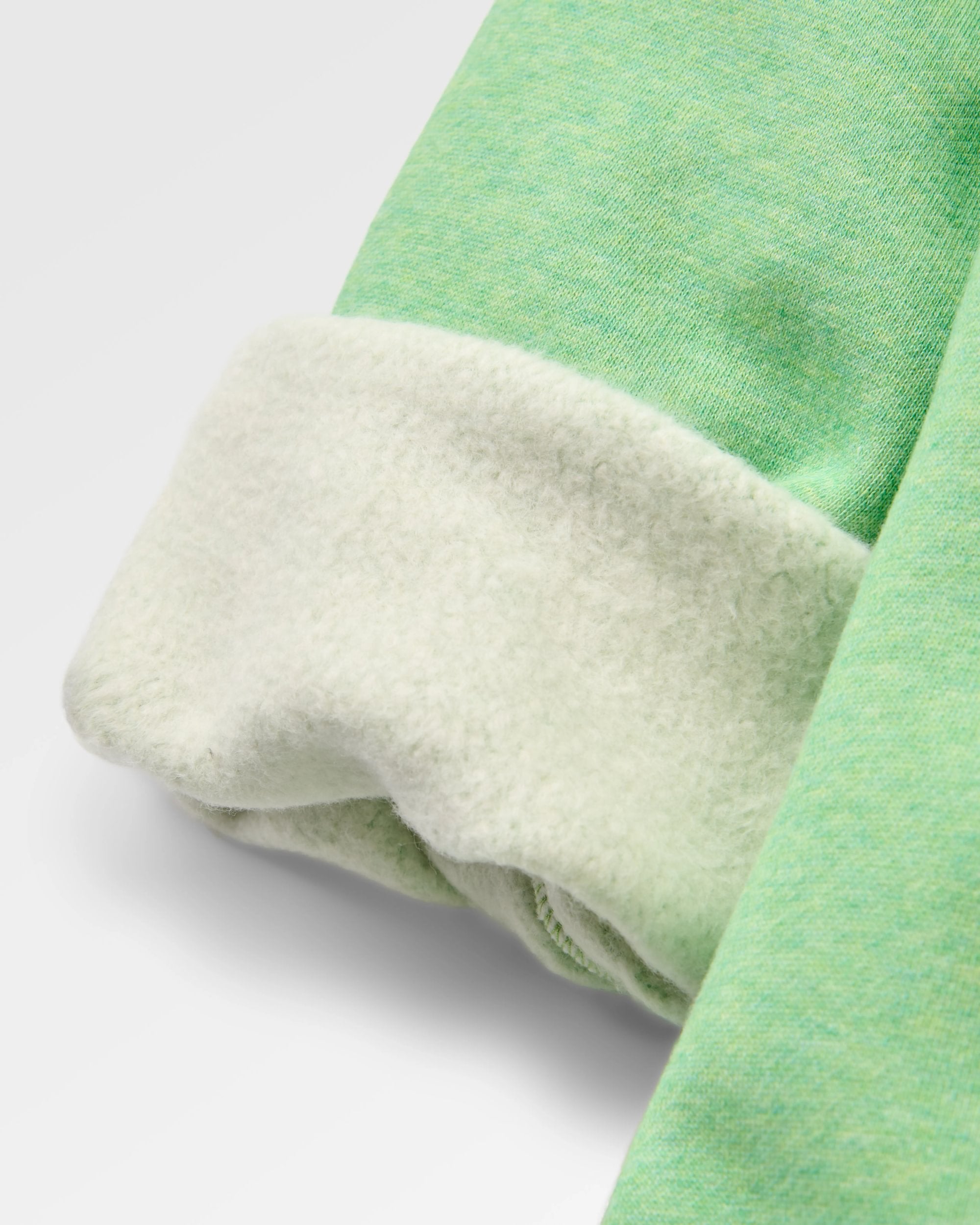 Legacy Sweatshirt - True Green Marl - Flatlay