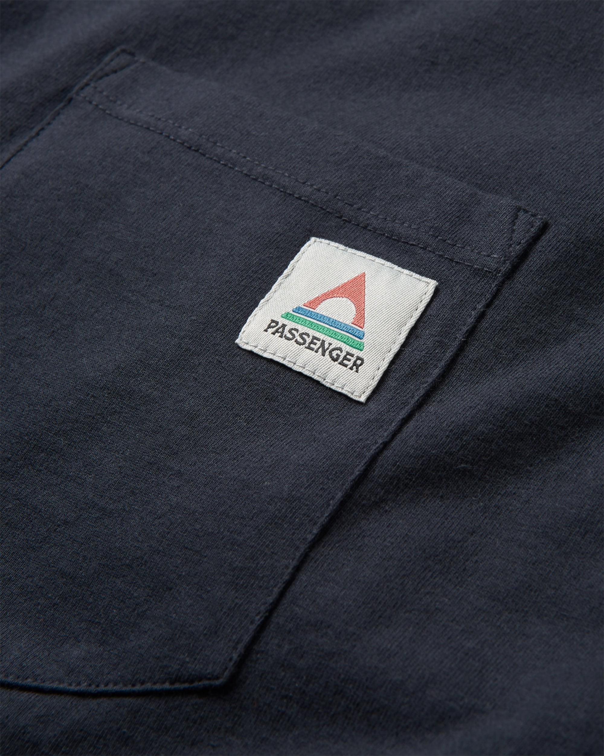 Heritage Recycled Relaxed Fit LS T-Shirt - Black - Flatlay