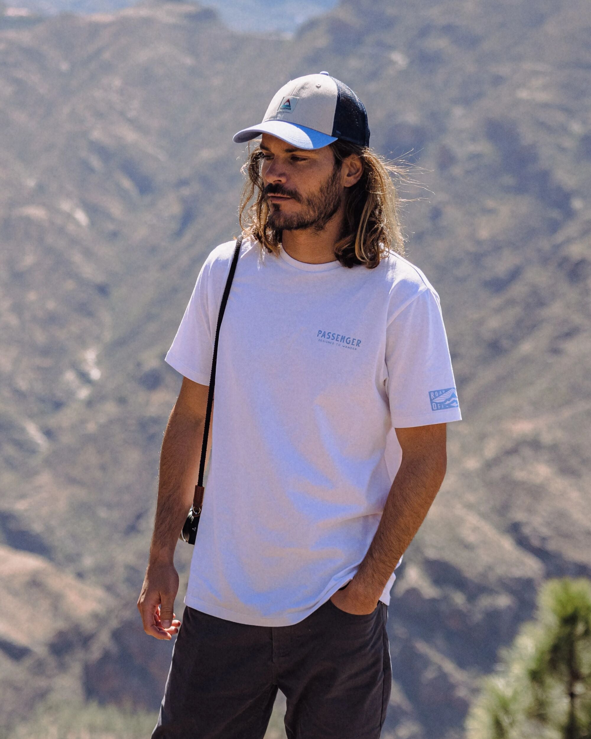 Icon Recycled Cotton T-Shirt - White - Lifestyle