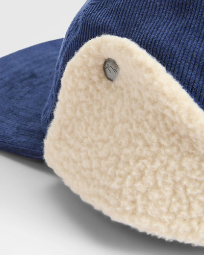 Daytime Sherpa Lined Hat - Blue Navy - Flatlay