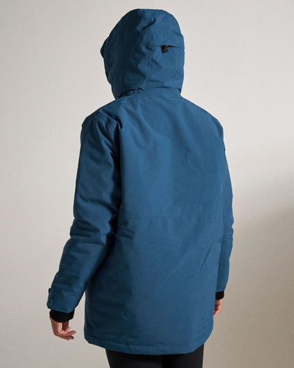 Cloudmont Waterproof Down Parka - Tidal Blue - Studio Model
