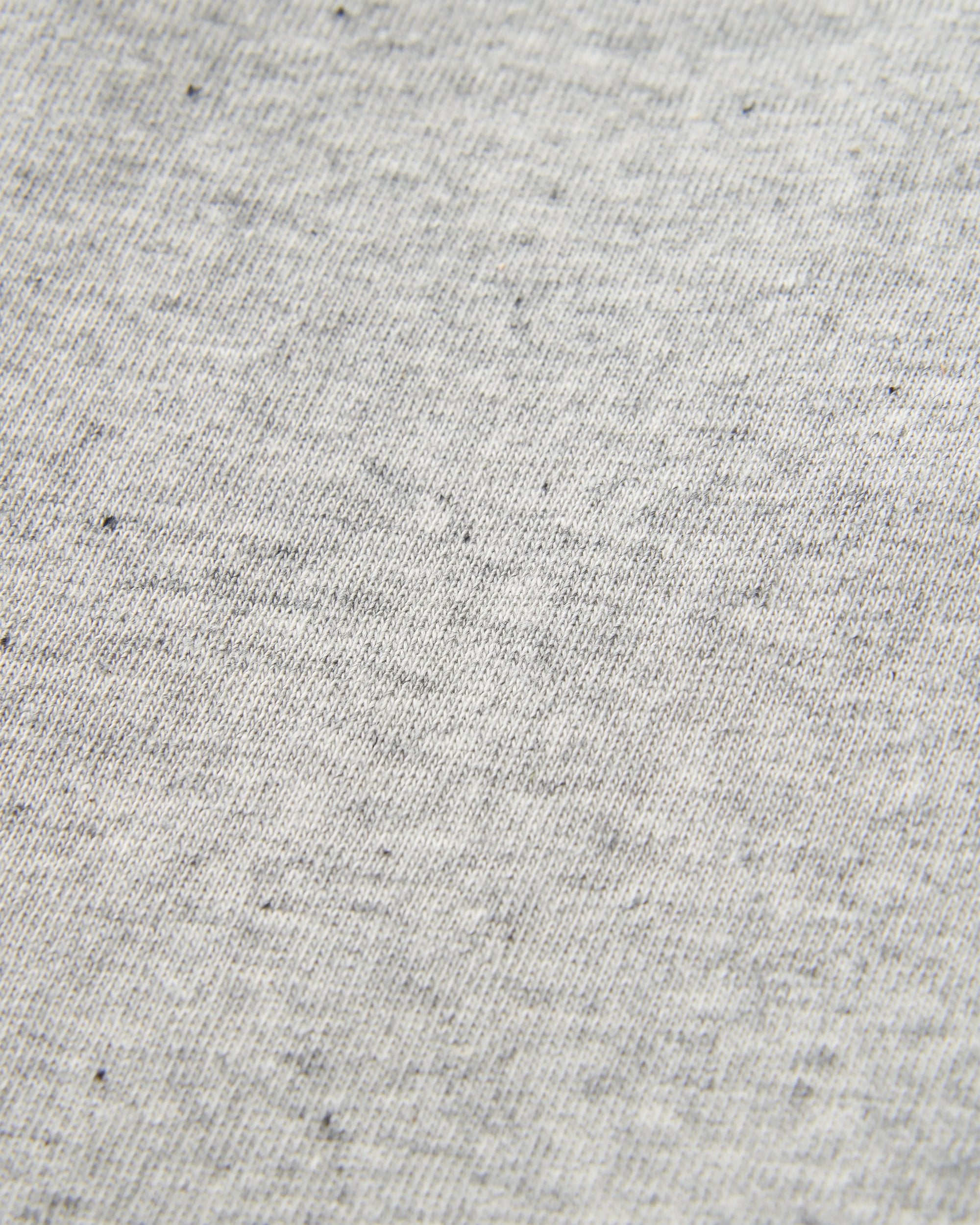 Roamer Recycled Cotton Raglan T-Shirt - Grey Marl - Flatlay