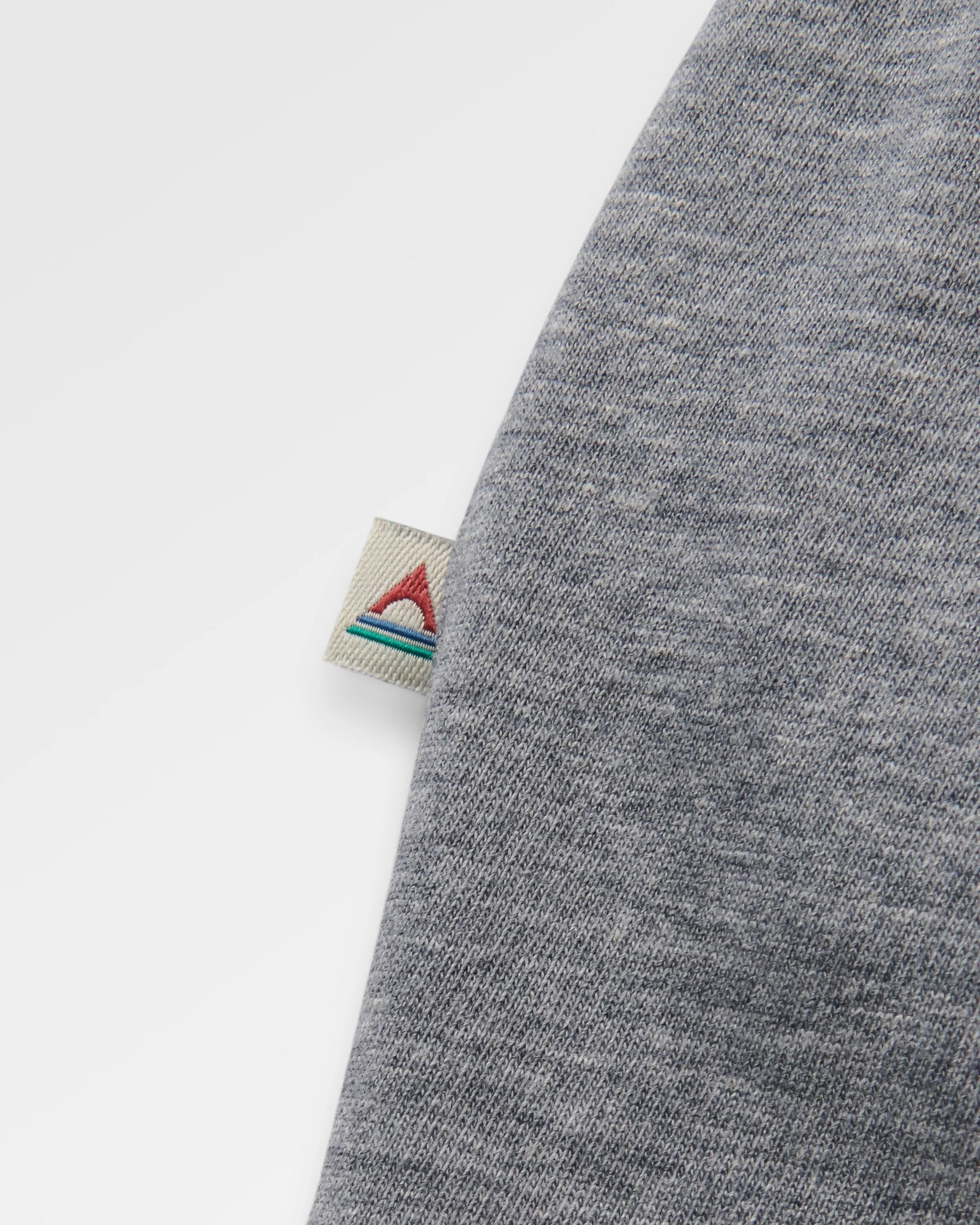 Horizons T-Shirt - Grey Marl - Flatlay