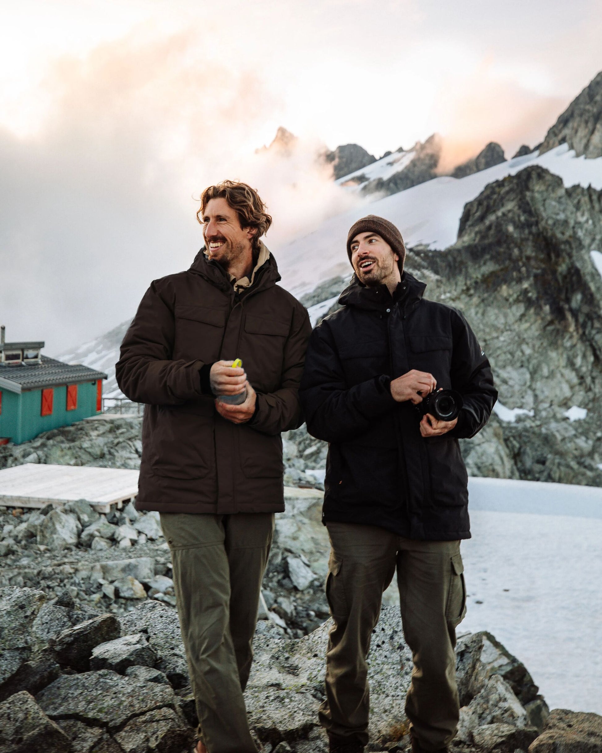 Explorer Recycled Waterproof Down Parka - Espresso - Lifestyle