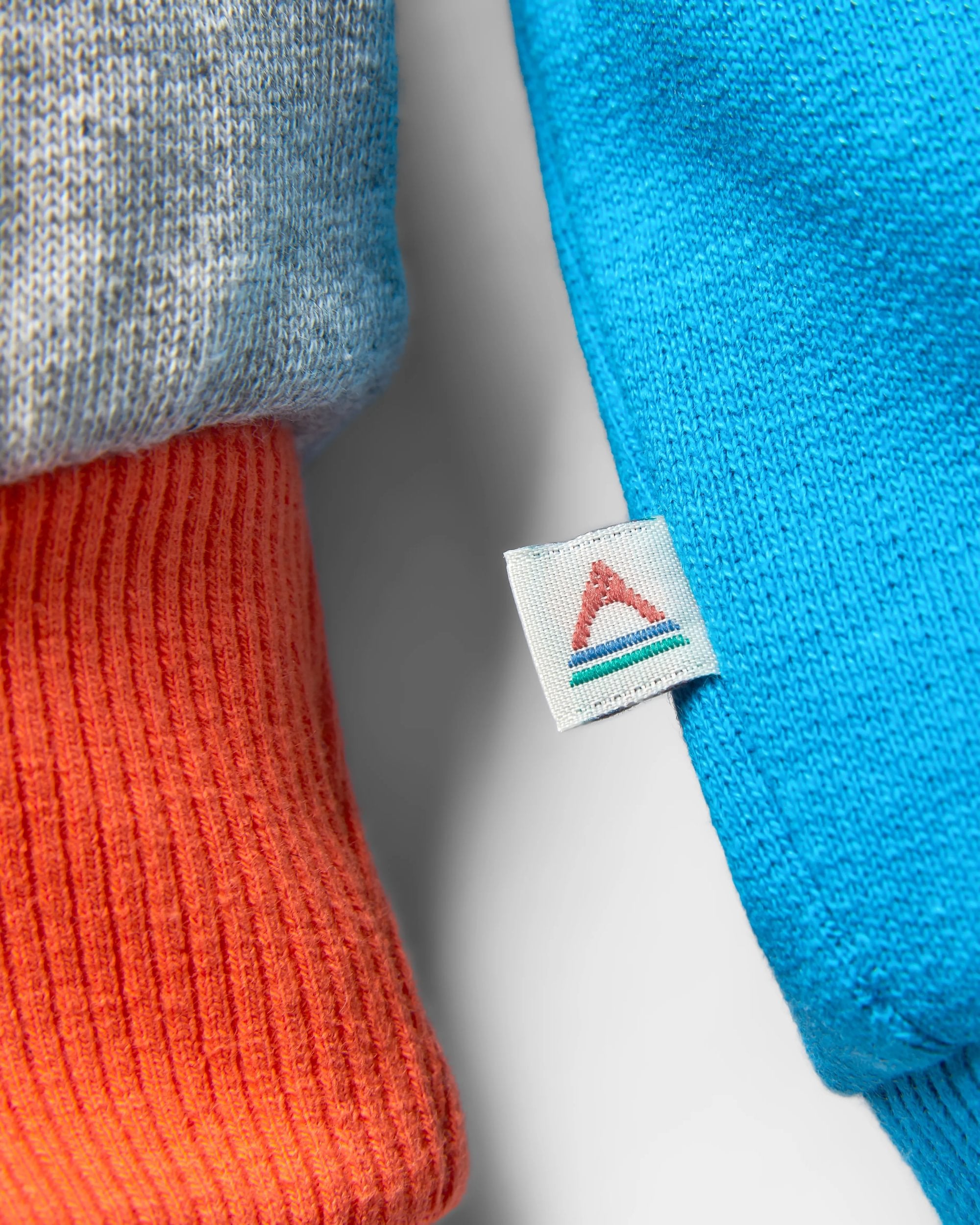 Riser Organic Cotton Hoodie - Bluejay - Flatlay