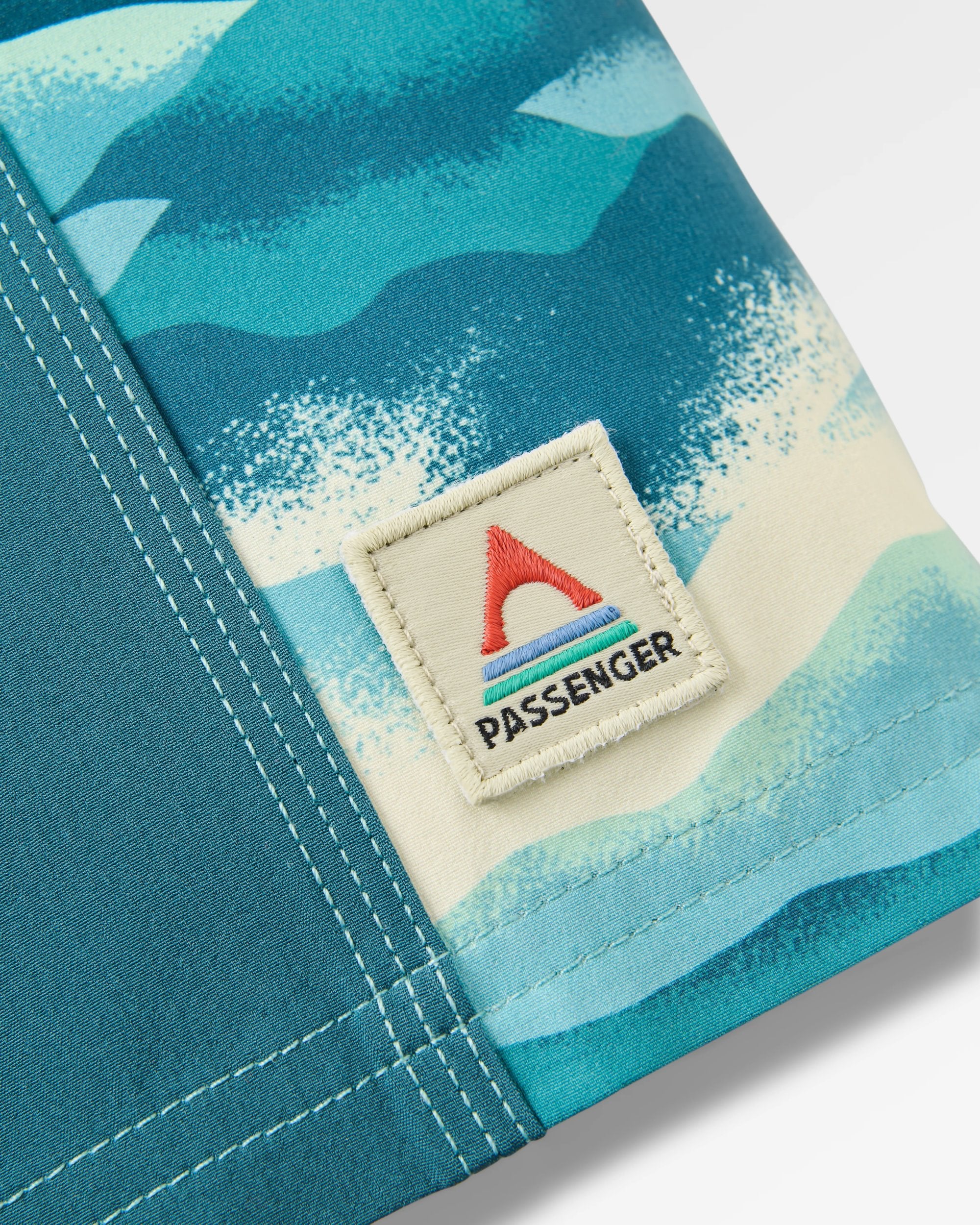 Rialto 16" Boardshort - Mediterranean - Flatlay