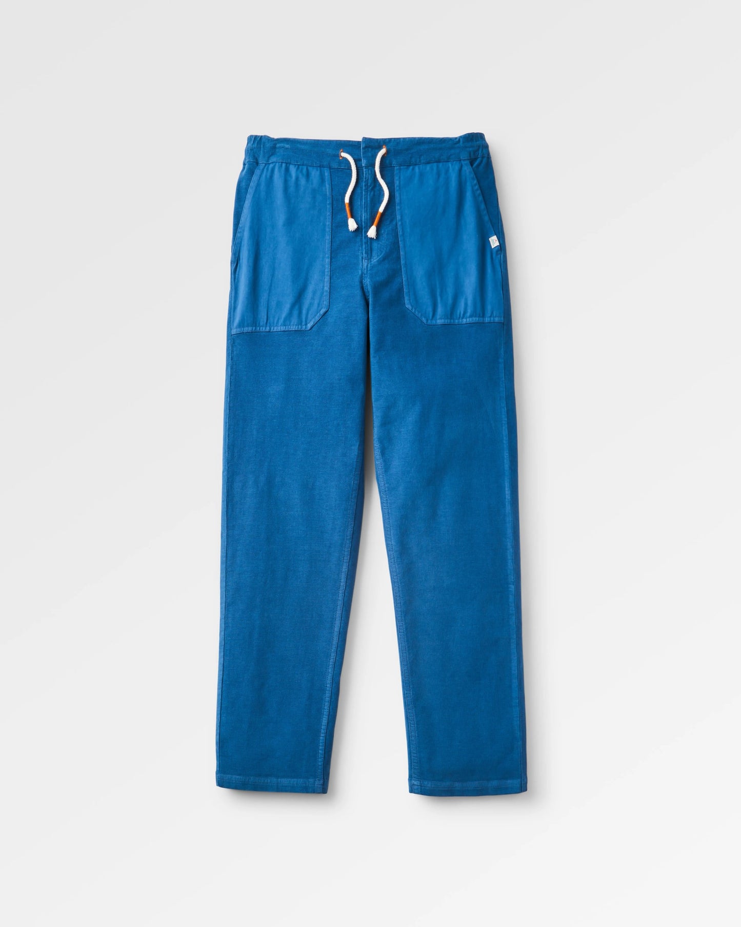 Avian Cord Trouser - Dark Denim - Flatlay